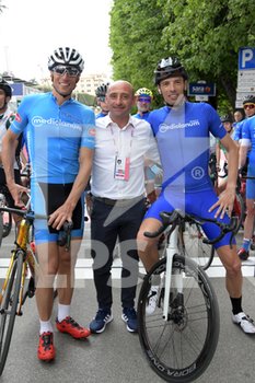 2019-05-14 - Maurizio Fondriest, Paolo Bettini e Alessandro Ballan - GIRO D'ITALIA 2019 - 4° TAPPA - ORBETELLO - FRASCATI - GIRO D'ITALIA - CYCLING